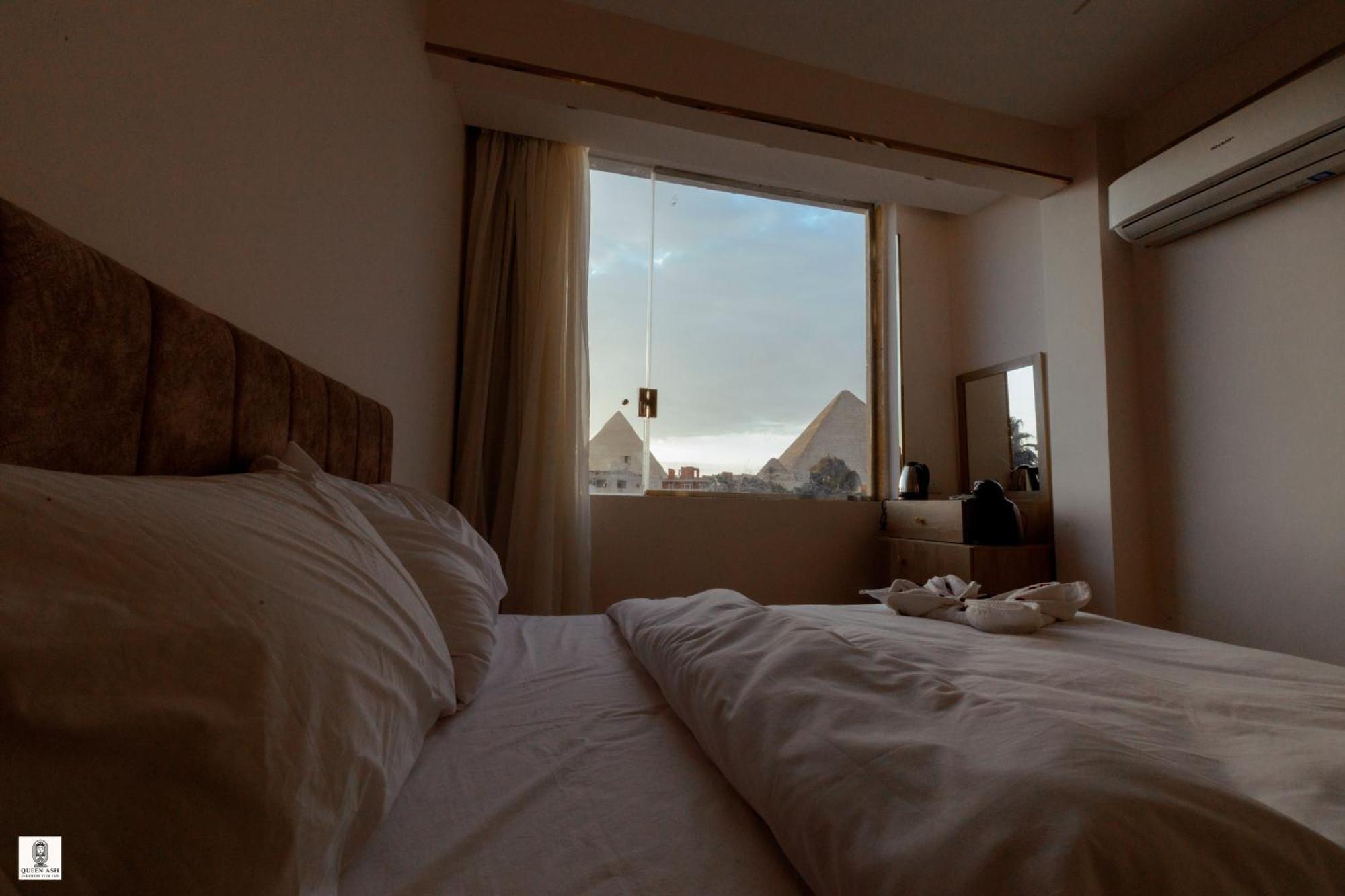 Queen Ash Pyramid View Inn Kafrat al Jabal Exterior photo