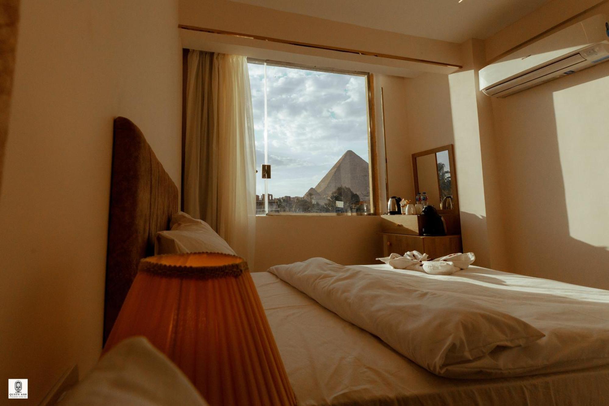 Queen Ash Pyramid View Inn Kafrat al Jabal Exterior photo