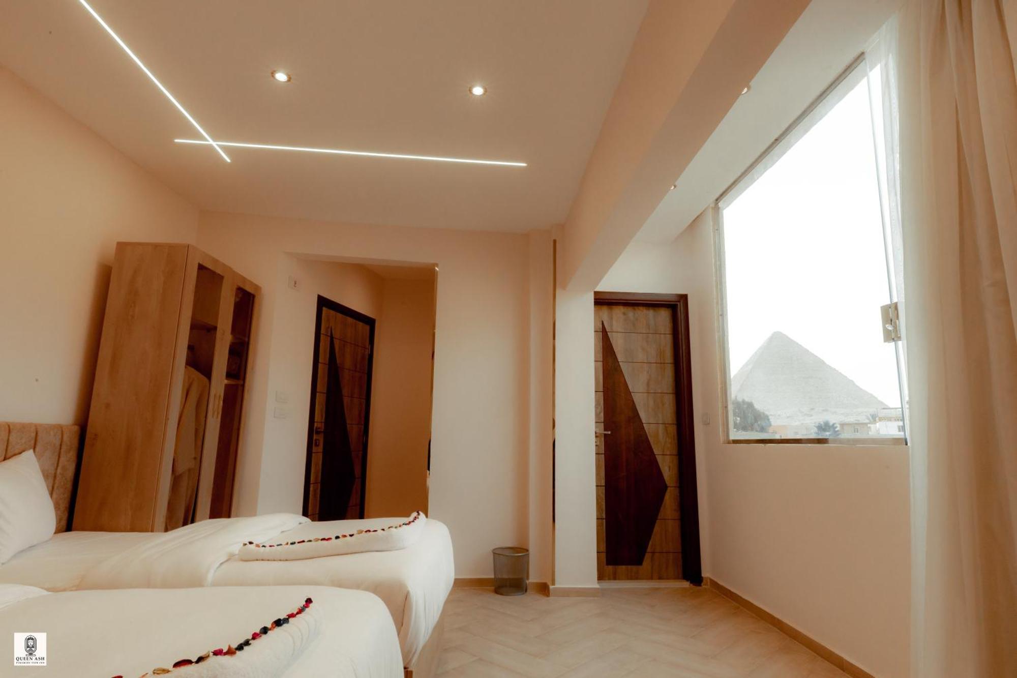Queen Ash Pyramid View Inn Kafrat al Jabal Exterior photo