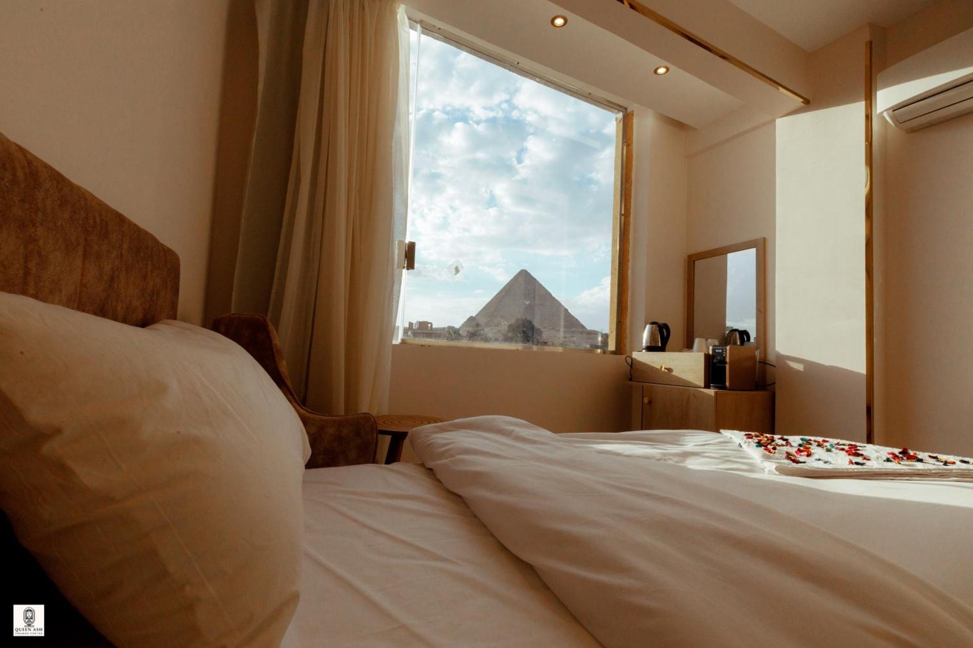 Queen Ash Pyramid View Inn Kafrat al Jabal Exterior photo